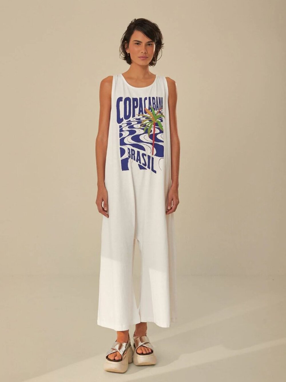 FARM Rio Copacabana Jersey Jumpsuit